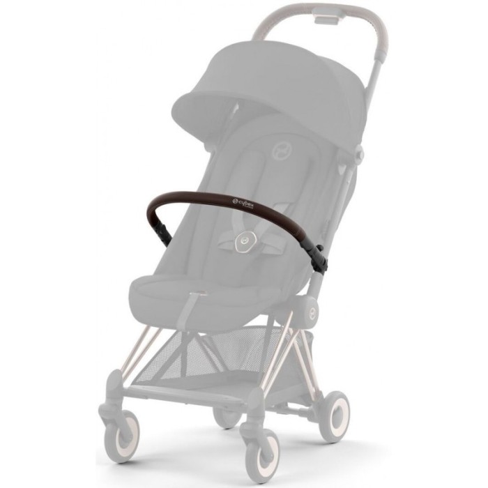Coya Dark Brown stroller bumper