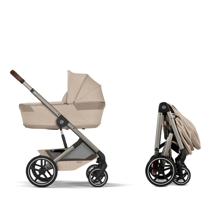 Cybex Balios S Lux TPE Almond Beige коляска 2 в 1