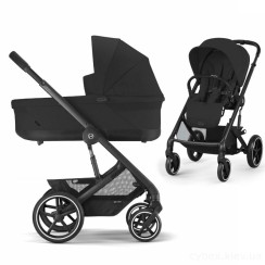 Cybex Balios S Lux BLK Moon Black коляска 2 в 1