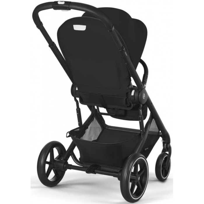 Коляска Balios S Lux BLK Moon Black (з бампером)