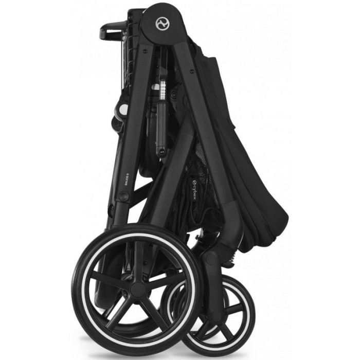 Коляска Balios S Lux BLK Moon Black (з бампером)