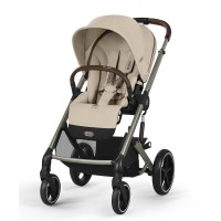 Коляска Balios S Lux TPE Almond Beige (з бампером)