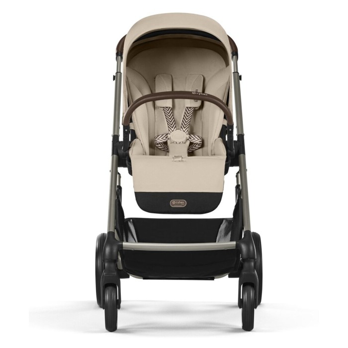 Коляска Balios S Lux TPE Almond Beige (з бампером)