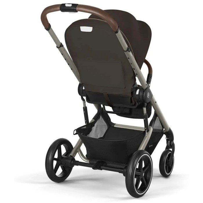 Коляска Balios S Lux TPE Chocolate Brown (з бампером)