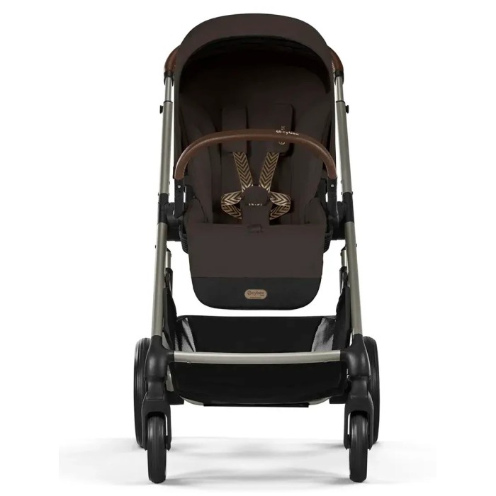 Коляска Balios S Lux TPE Chocolate Brown (з бампером)