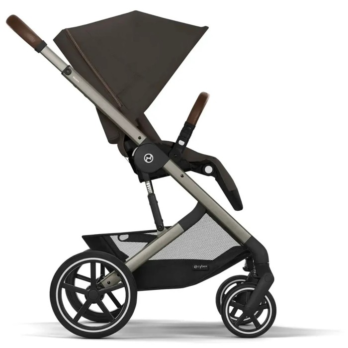 Коляска Balios S Lux TPE Chocolate Brown (з бампером)