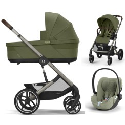 Cybex Balios S Lux 3 в 1 Moss Green автокрісло Cloud T plus Sage Green