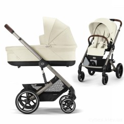 Cybex Balios S Lux TPE Seashell Beige коляска 2 в 1