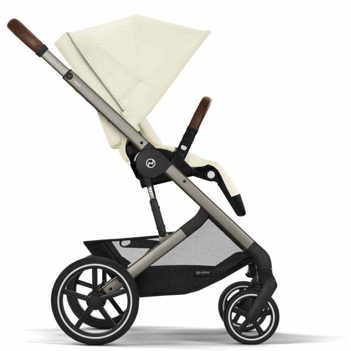 Коляска Balios S Lux TPE Seashell Beige (з бампером)