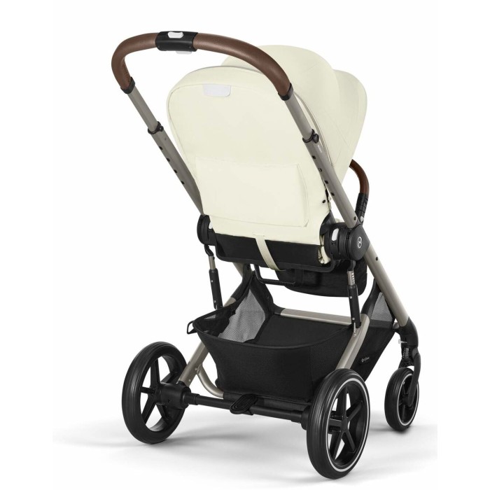 Коляска Balios S Lux TPE Seashell Beige (з бампером)