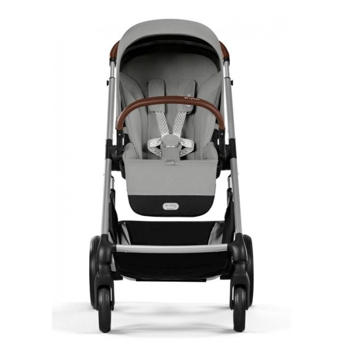 Коляска Balios S Lux SLV Stone Grey (з бампером)