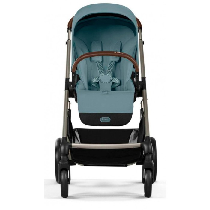 Коляска Balios S Lux TPE Stormy Blue (з бампером)
