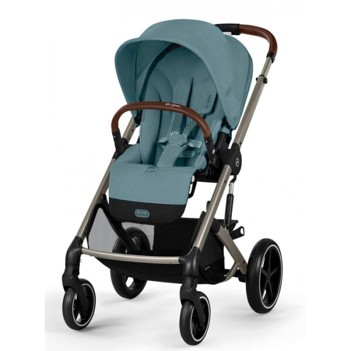 Коляска Balios S Lux TPE Stormy Blue (з бампером)
