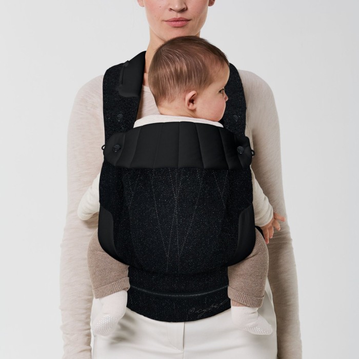 Рюкзак-кенгуру Coya Carrier Boucle Bouclé Smoky Black