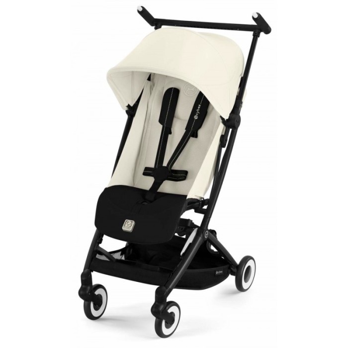 Коляска Libelle BLK Canvas White