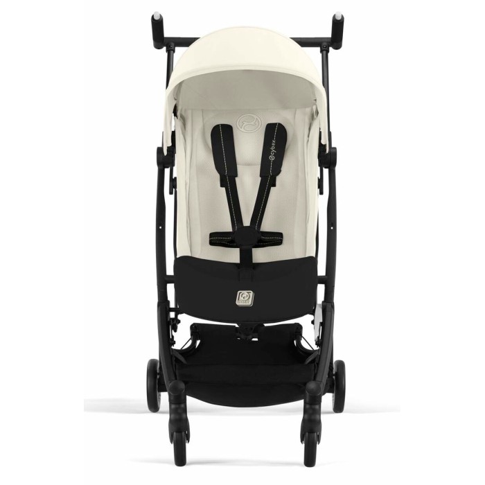 Коляска Libelle BLK Canvas White