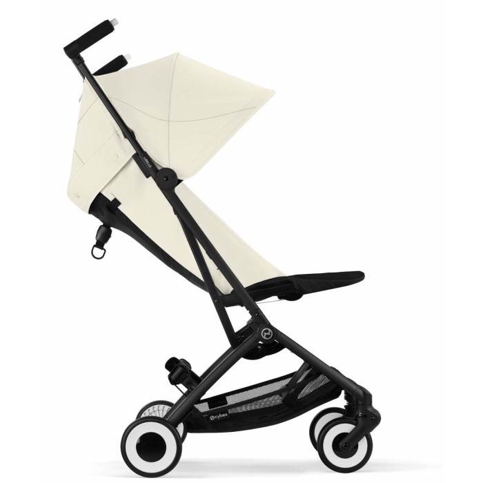 Коляска Libelle BLK Canvas White