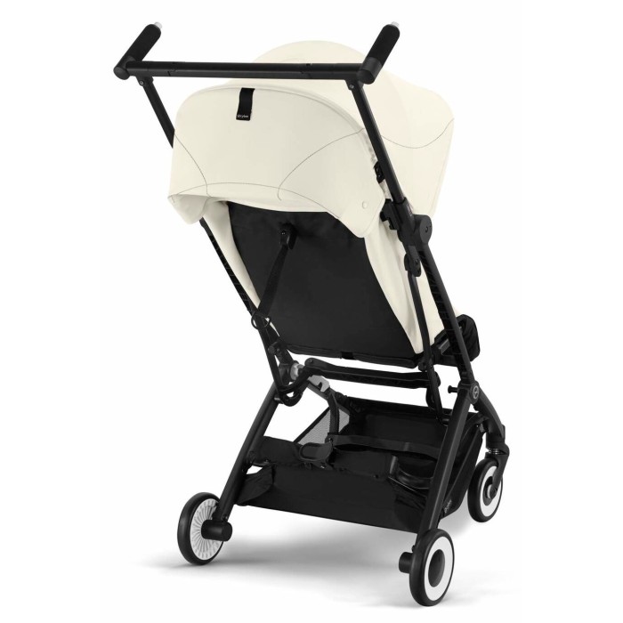 Коляска Libelle BLK Canvas White
