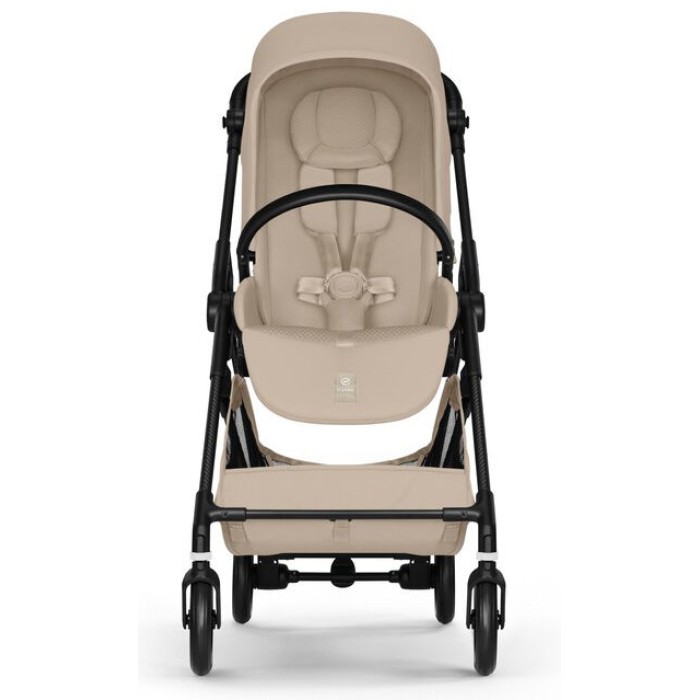 Melio Carbon Almond Beige stroller (with bumper)
