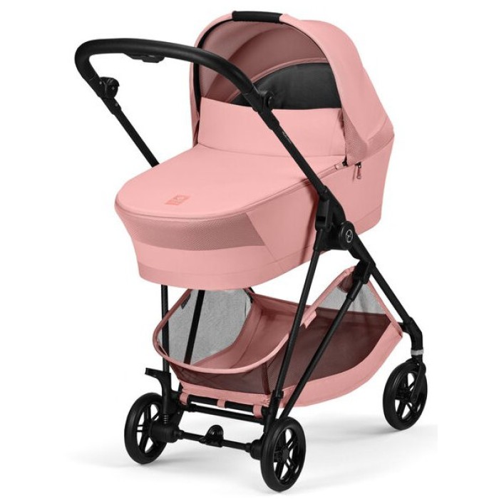 Cybex Melio Carbon Candy Pink коляска 2 в 1
