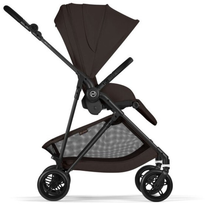 Cybex Melio Carbon Chocolate Brown коляска 2 в 1