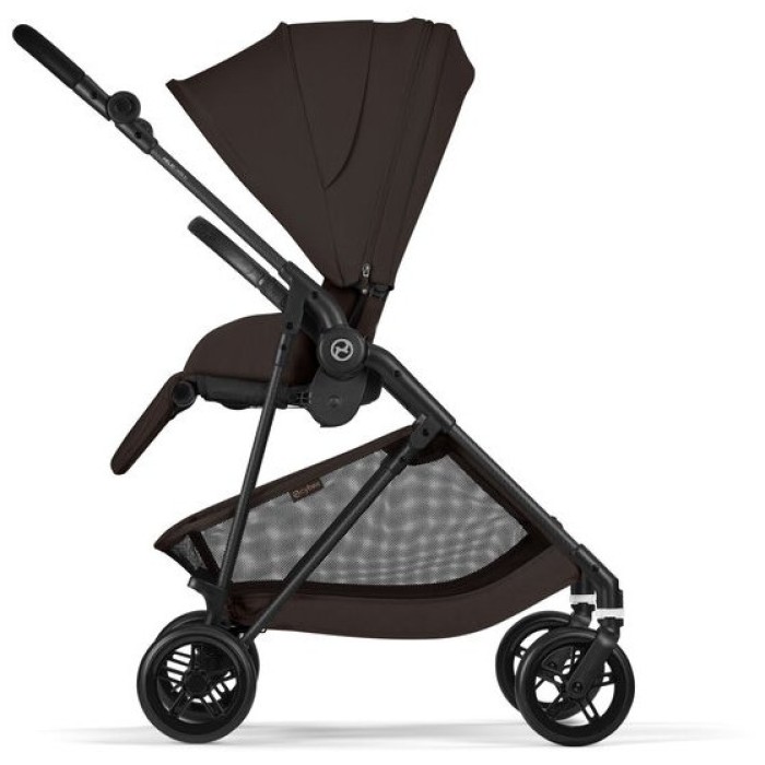Cybex Melio Carbon Chocolate Brown коляска 2 в 1