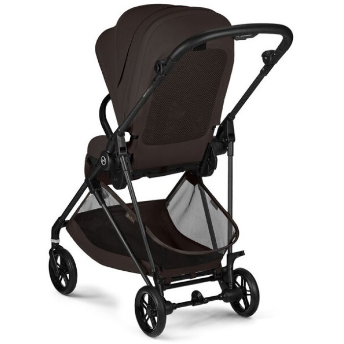 Cybex Melio Carbon Chocolate Brown коляска 2 в 1