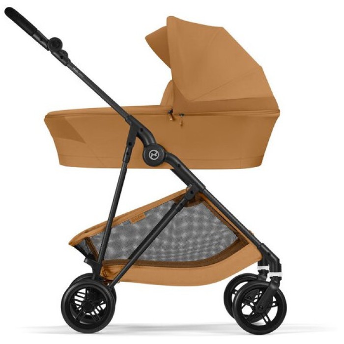 Cybex Melio Carbon Cinnamon Yellow коляска 2 в 1