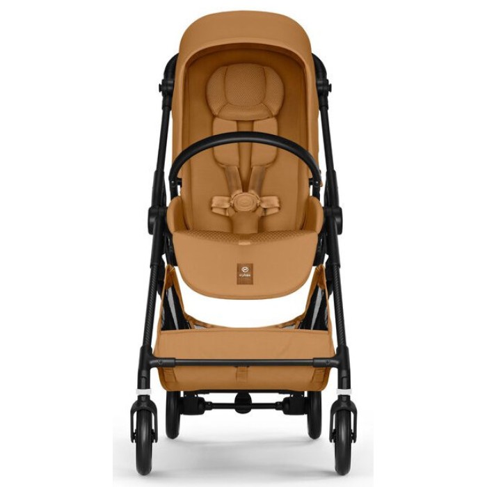 Cybex Melio Carbon Cinnamon Yellow коляска 2 в 1