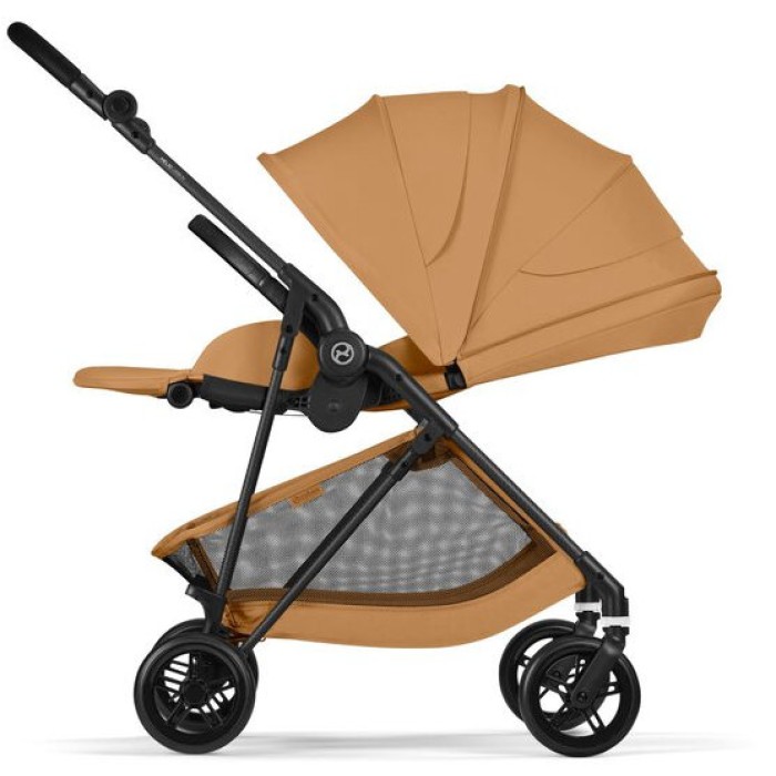Cybex Melio Carbon Cinnamon Yellow коляска 2 в 1