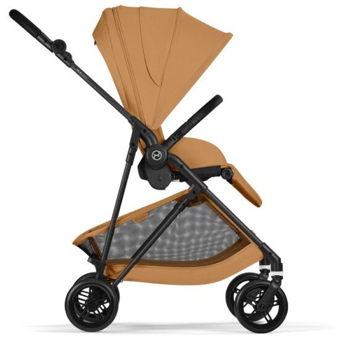 Cybex Melio Carbon Cinnamon Yellow коляска 2 в 1