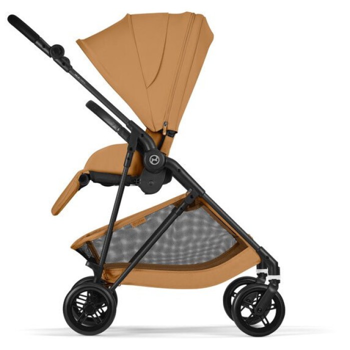 Cybex Melio Carbon Cinnamon Yellow коляска 2 в 1