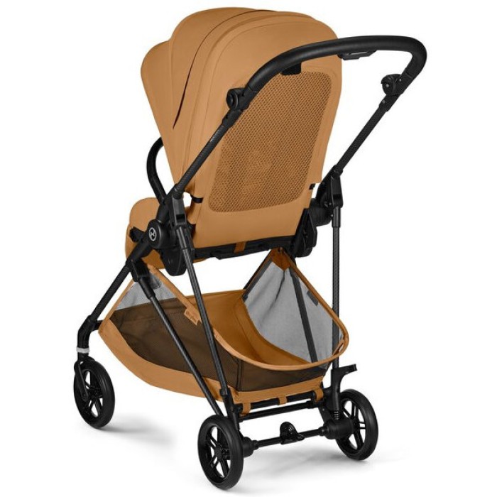 Cybex Melio Carbon Cinnamon Yellow коляска 2 в 1