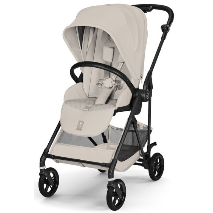 Cybex Melio Carbon Dune Grey коляска 2 в 1