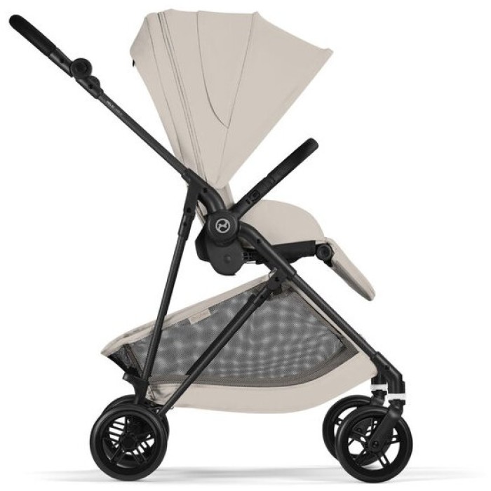 Cybex Melio Carbon Dune Grey коляска 2 в 1