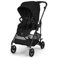 Melio Carbon Magic Black stroller (with bumper)