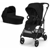 Cybex Melio Carbon Magic Black коляска 2 в 1