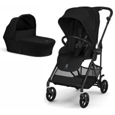Cybex Melio Carbon Magic Black коляска 2 в 1