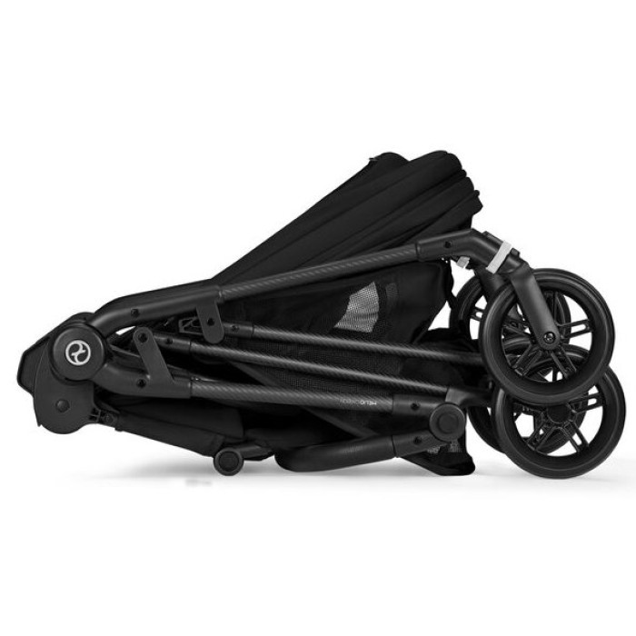 Cybex Melio Carbon Magic Black коляска 2 в 1