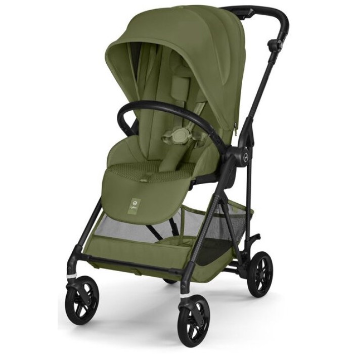 Візок Melio Carbon Moss Green (з бампером)