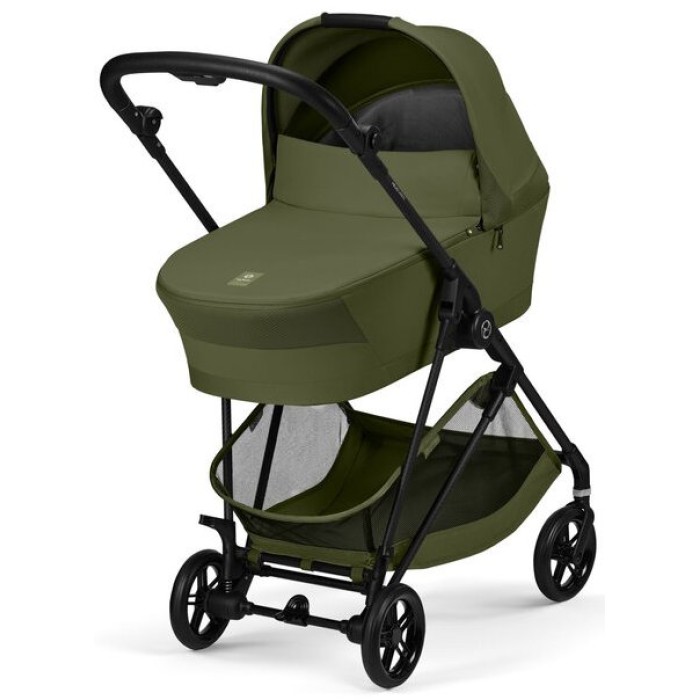 Cybex Melio Carbon Moss Green коляска 2 в 1