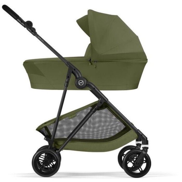 Cybex Melio Carbon Moss Green коляска 2 в 1