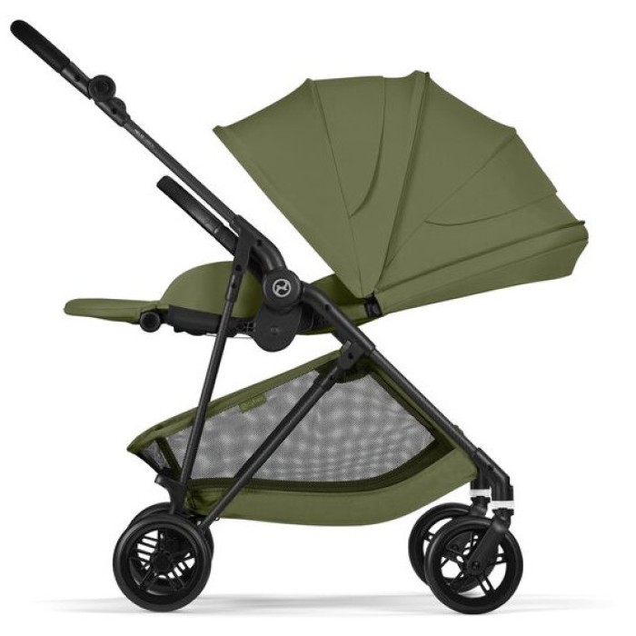 Візок Melio Carbon Moss Green (з бампером)