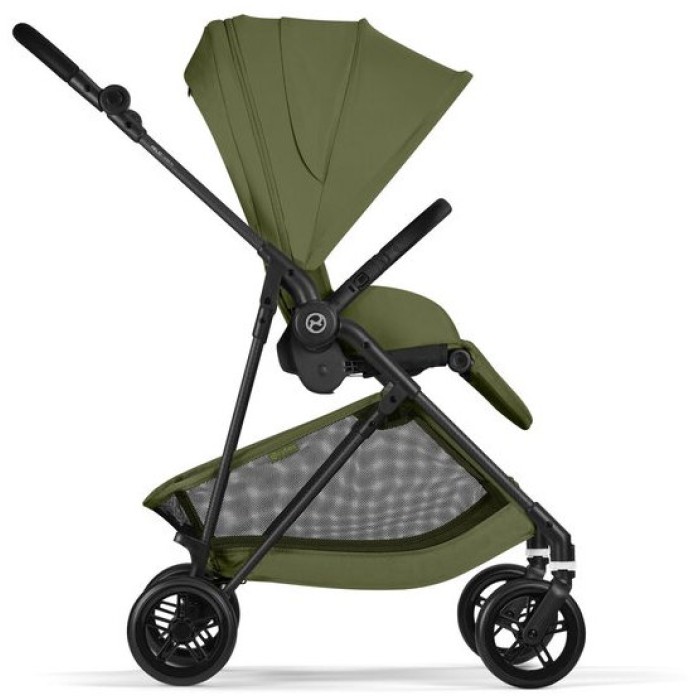 Візок Melio Carbon Moss Green (з бампером)