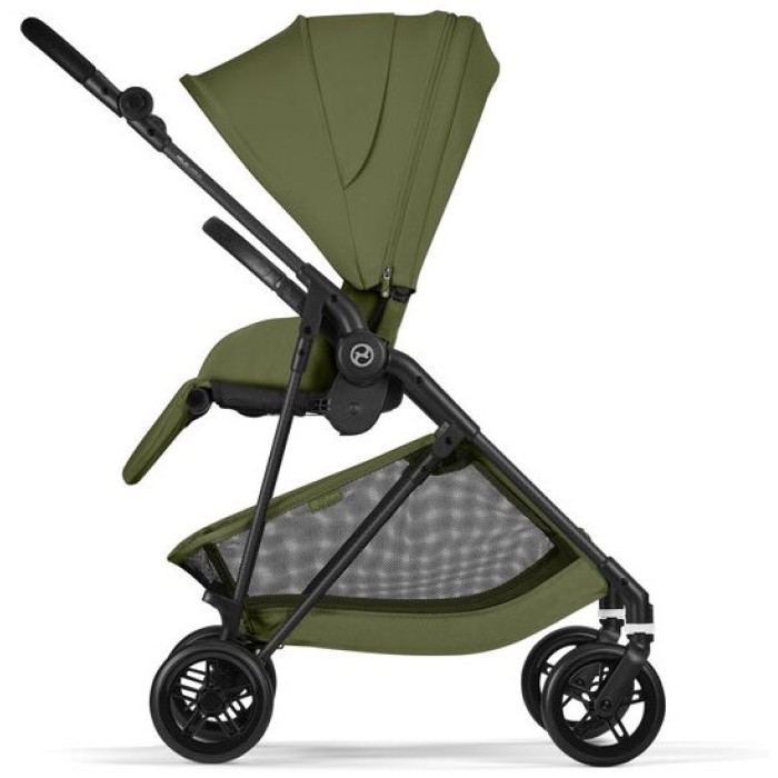 Візок Melio Carbon Moss Green (з бампером)