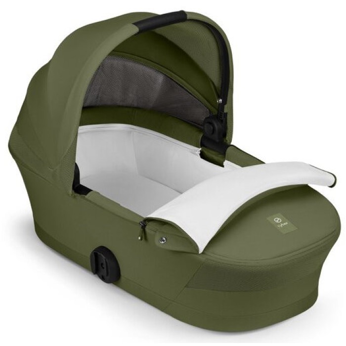 Cybex Melio Carbon Moss Green коляска 2 в 1