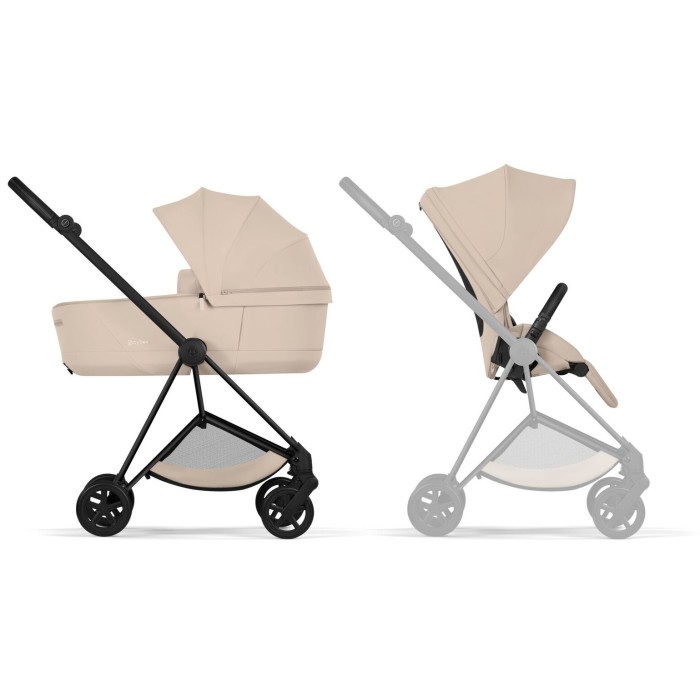 Візок Mios 2 в 1 BLK Cozy Beige 