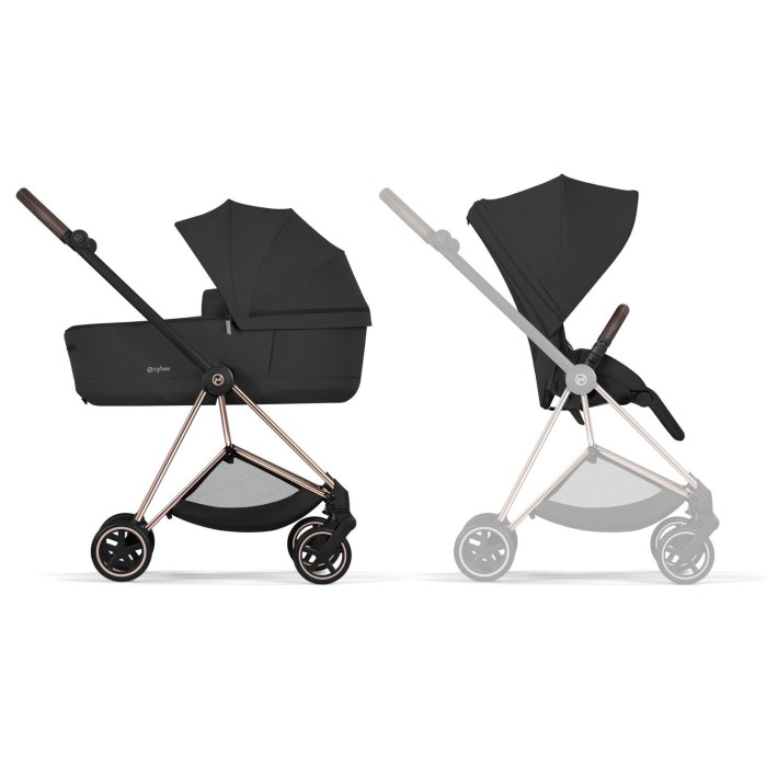 Візок Mios 2 в 1 RG Sepia Black