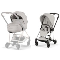 Cybex Mios Style Collection City Grey шасі Chrome 5.0 коляска 2 в 1
