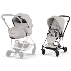 Cybex Mios Style Collection City Grey шасі Chrome 5.0 коляска 2 в 1